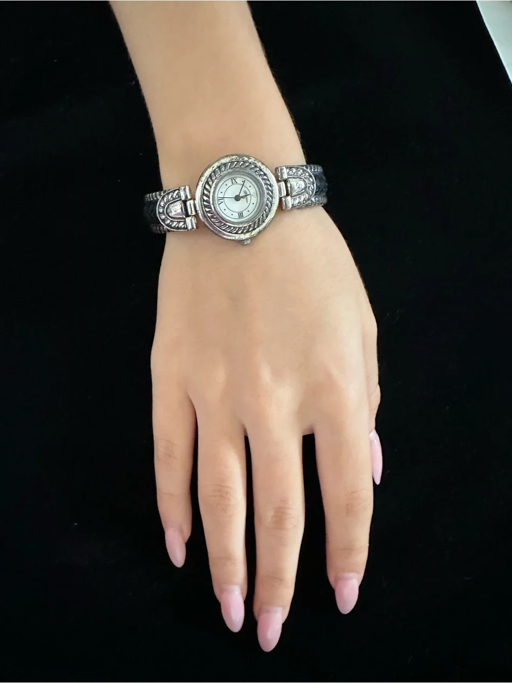 Brighton Laguna Silver-Tone Watch Back mecpl.in display picture 2